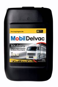MOBIL DELVAC MX EXTRA 10w40  20л п/синтетика (масло моторное для большегрузн. транспорта)